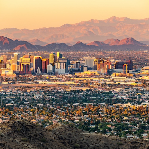 Phoenix skyline.